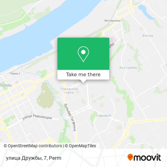улица Дружбы, 7 map