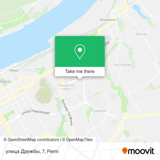 улица Дружбы, 7 map