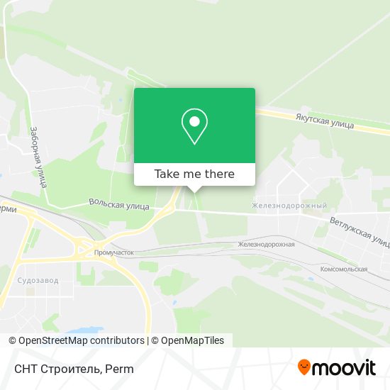 СНТ Строитель map