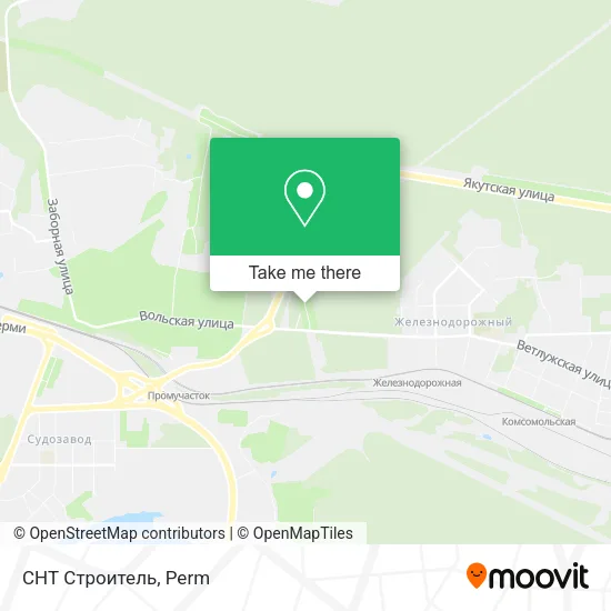 СНТ Строитель map