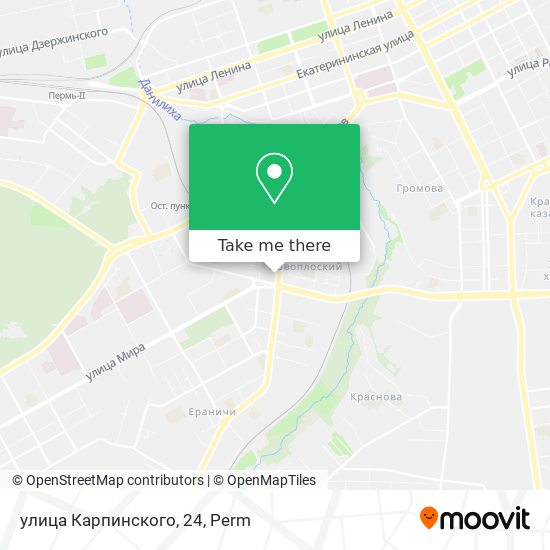 улица Карпинского, 24 map