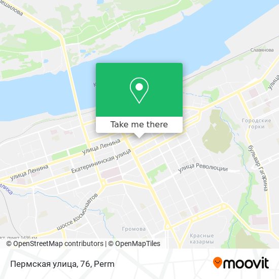 Пермская улица, 76 map