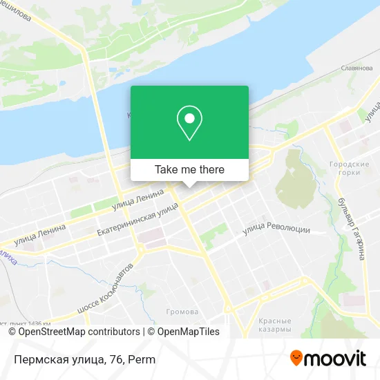 Пермская улица, 76 map