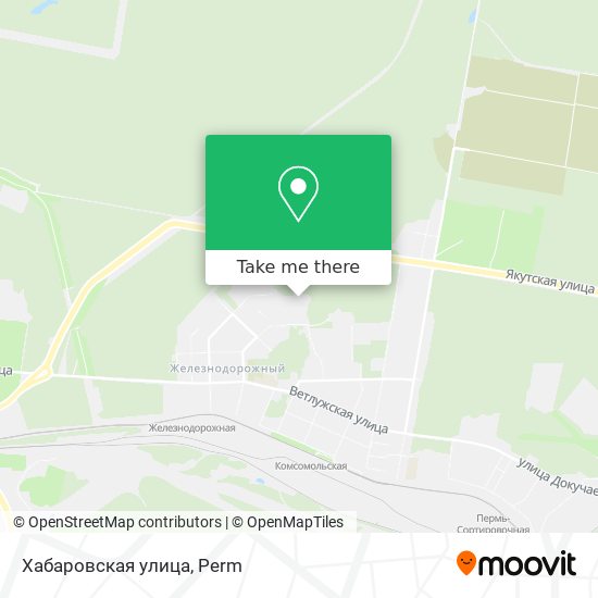 Хабаровская улица map