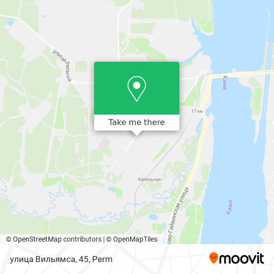 улица Вильямса, 45 map