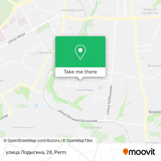 улица Лодыгина, 28 map