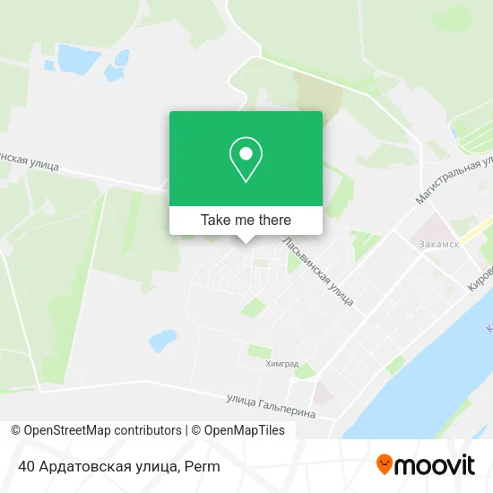 40 Ардатовская улица map