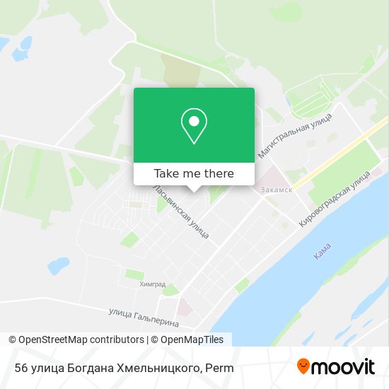 56 улица Богдана Хмельницкого map