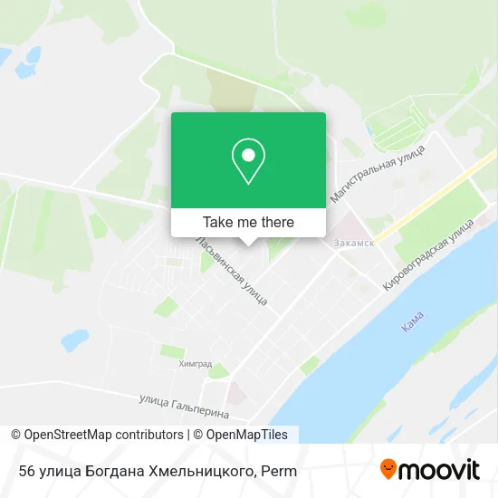 56 улица Богдана Хмельницкого map