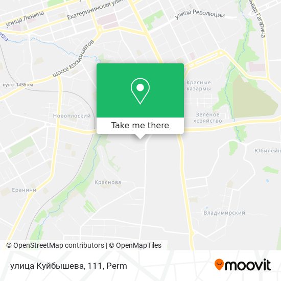 улица Куйбышева, 111 map