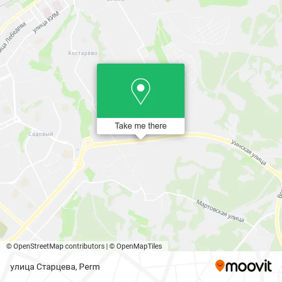 улица Старцева map