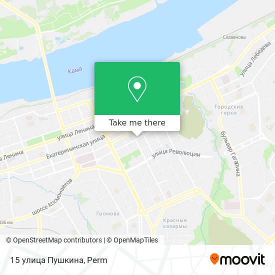 15 улица Пушкина map