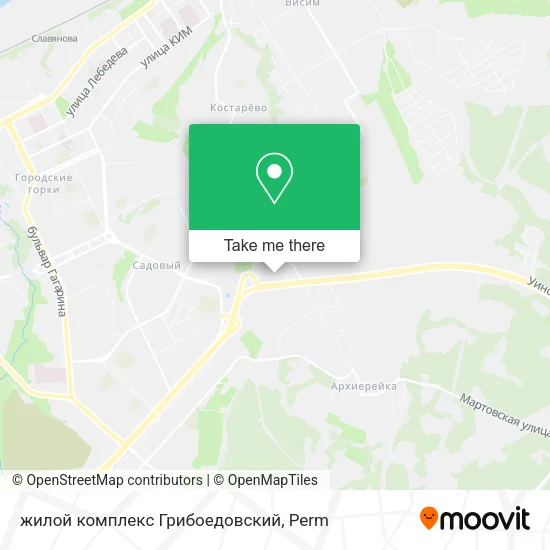 жилой комплекс Грибоедовский map