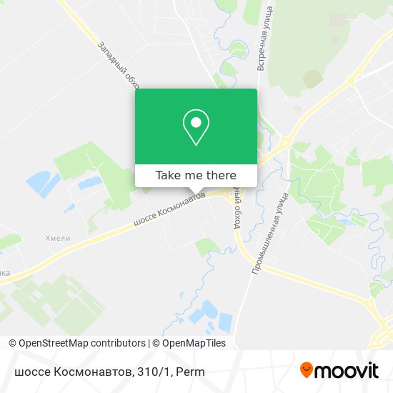 шоссе Космонавтов, 310/1 map