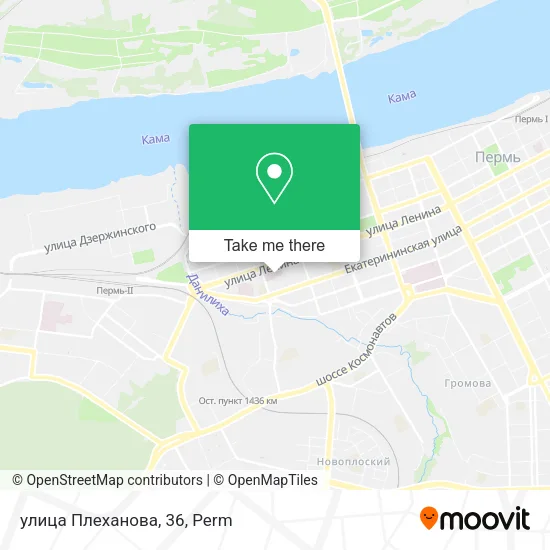 улица Плеханова, 36 map