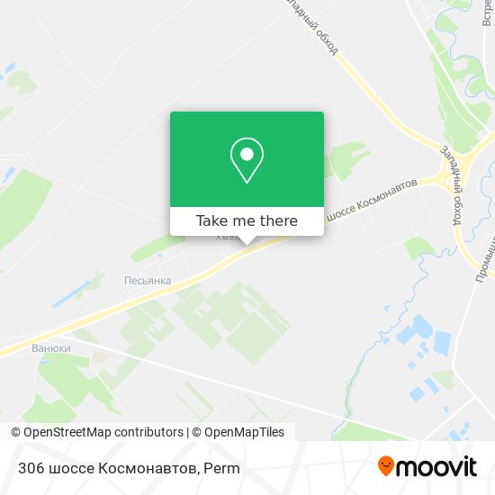 306 шоссе Космонавтов map