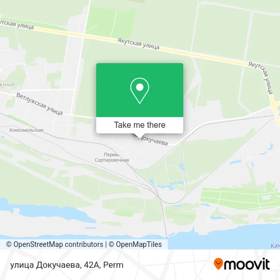 улица Докучаева, 42А map