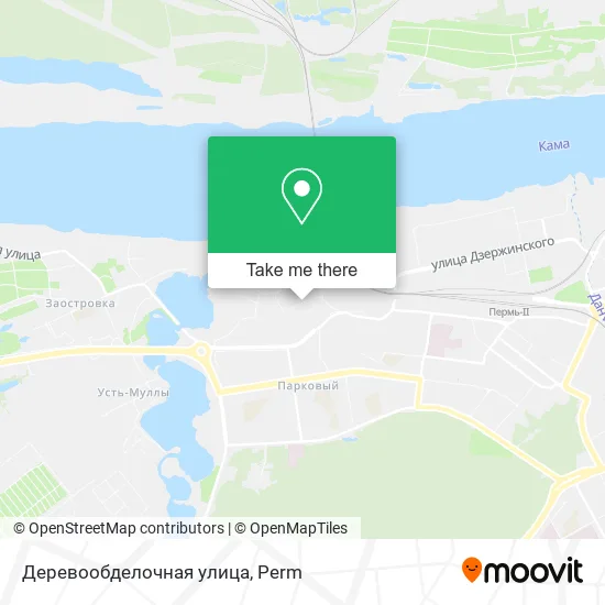 Деревообделочная улица map