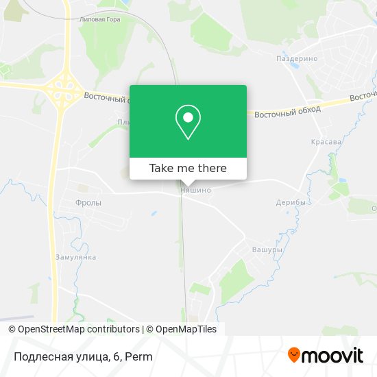 Подлесная улица, 6 map