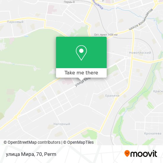 улица Мира, 70 map