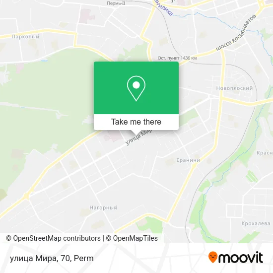 улица Мира, 70 map