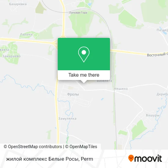 жилой комплекс Белые Росы map