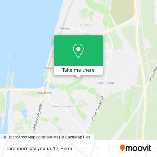 Таганрогская улица, 17 map
