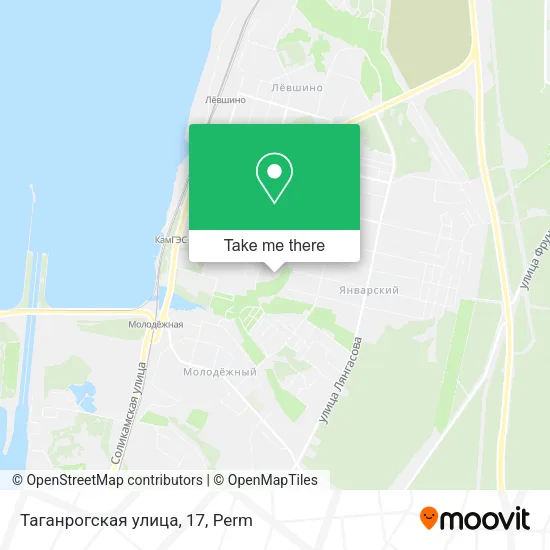 Таганрогская улица, 17 map