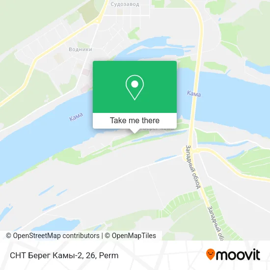 СНТ Берег Камы-2, 26 map