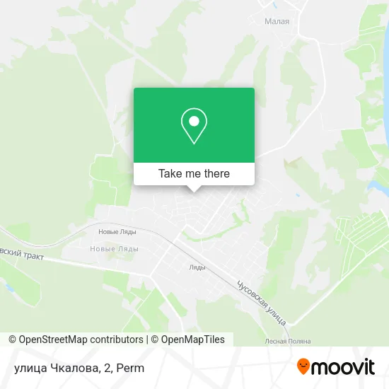 улица Чкалова, 2 map