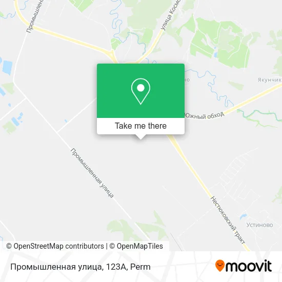 Промышленная улица, 123А map