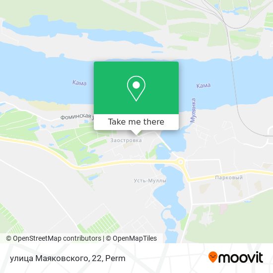 улица Маяковского, 22 map