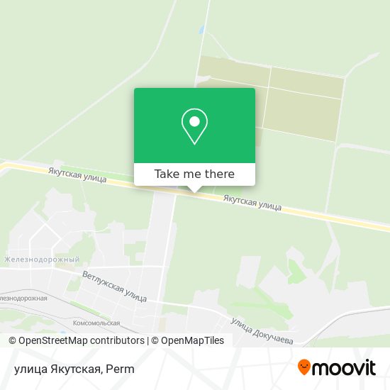 улица Якутская map