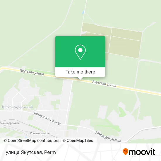 улица Якутская map