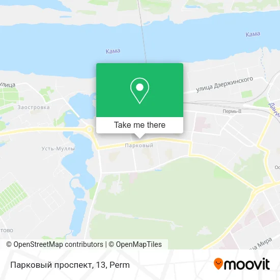 Парковый проспект, 13 map