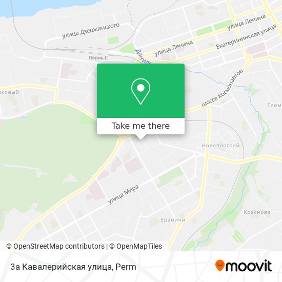 3а Кавалерийская улица map