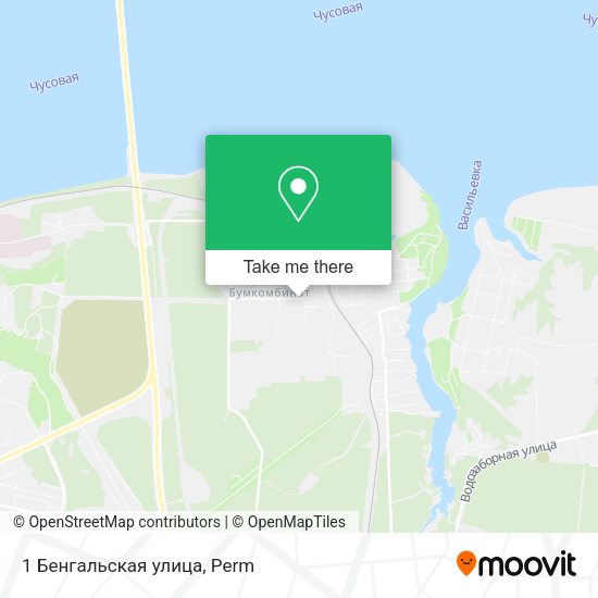 1 Бенгальская улица map