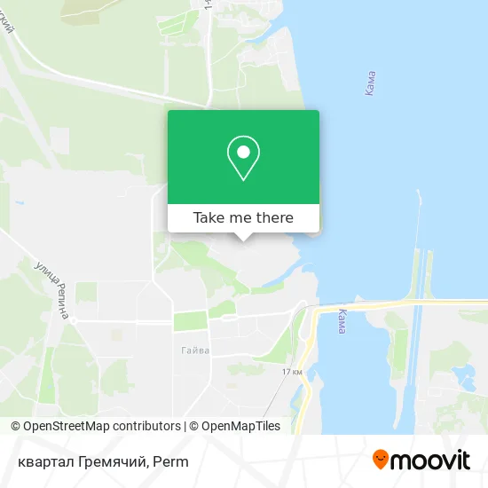 квартал Гремячий map