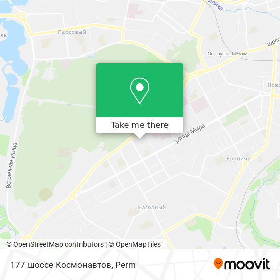 177 шоссе Космонавтов map