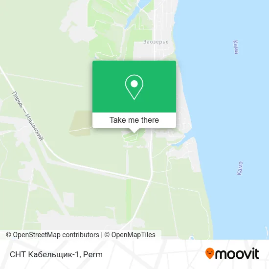 СНТ Кабельщик-1 map