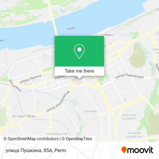 улица Пушкина, 85А map