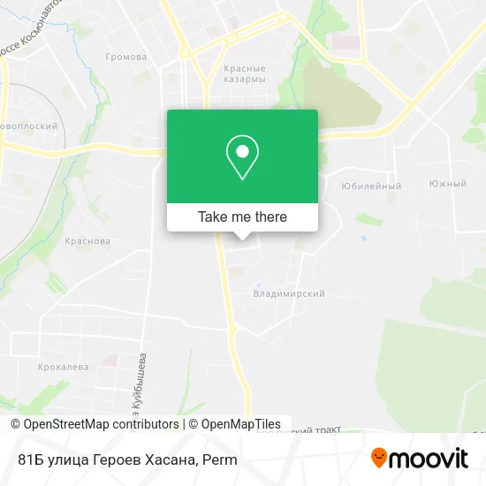 81Б улица Героев Хасана map