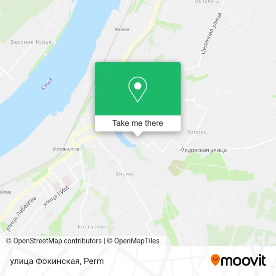 улица Фокинская map