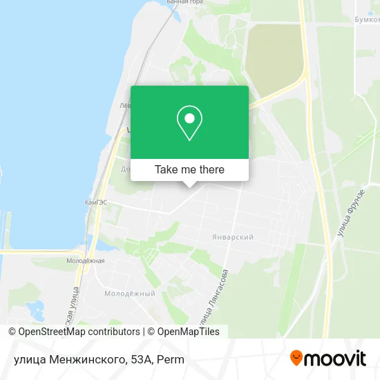 улица Менжинского, 53А map