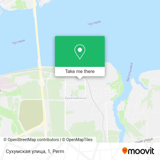 Сухумская улица, 1 map