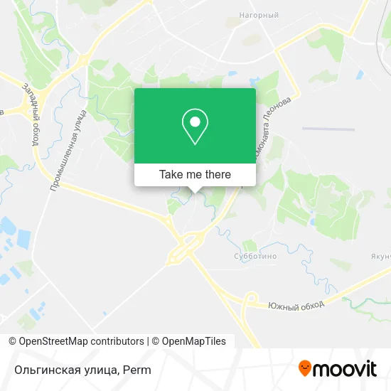 Ольгинская улица map