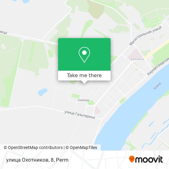 улица Охотников, 8 map