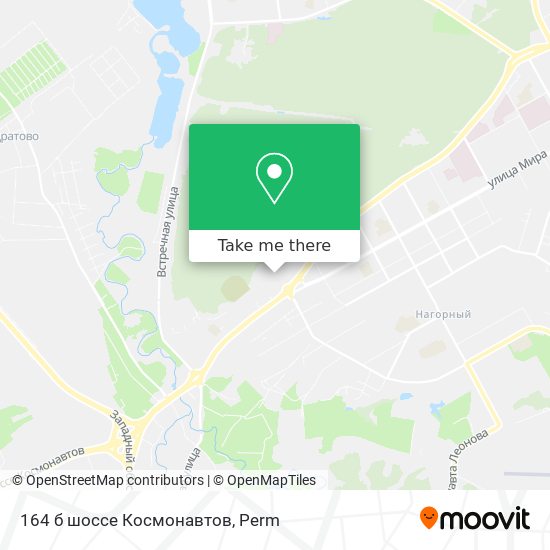 164 б шоссе Космонавтов map