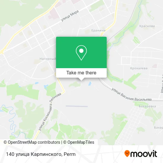 140 улица Карпинского map