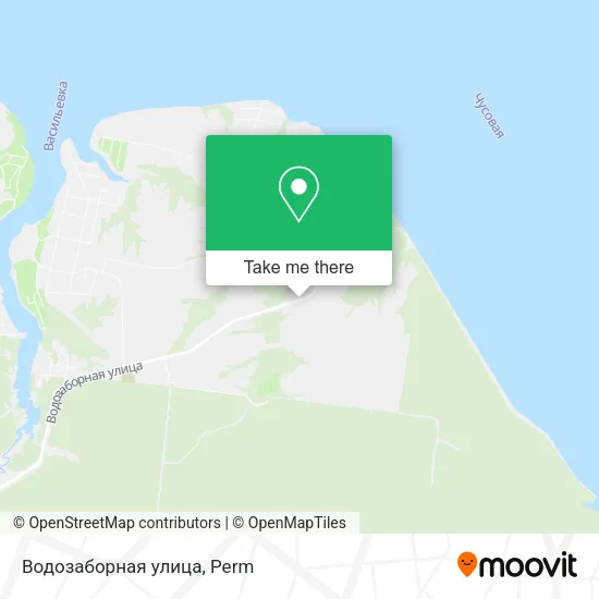 Водозаборная улица map